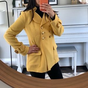 Forever 21 🌼 Yellow Spring Coat